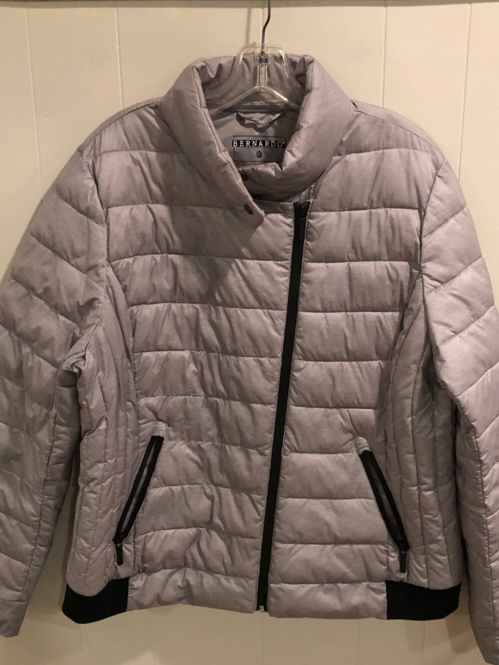 Bernardo Packable Puffer Coat, Size XL